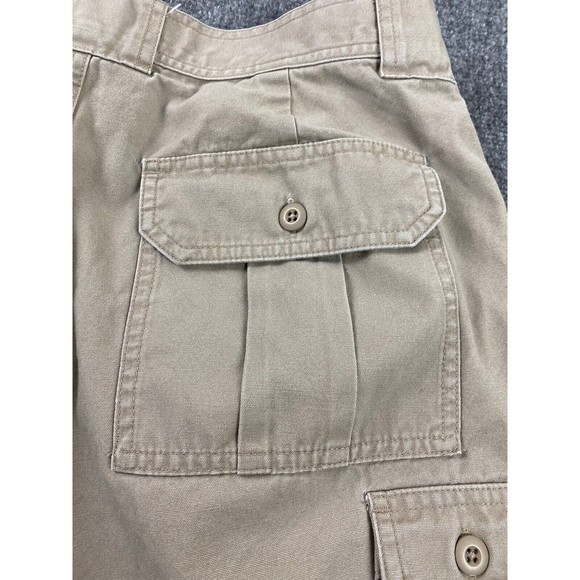Cabela Cargo Pants Mens 34x30‎ Tan Utility Workwear Pockets Rugged Outdoors - Picture 4 of 12